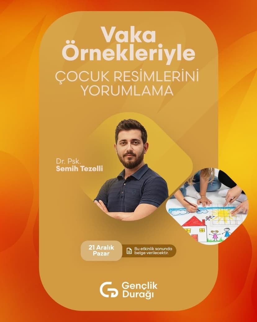 Vaka Örnekleriyle Çocuk Resimlerini Yorumlama 21 Aralık 2025 etkinlik kapak görseli