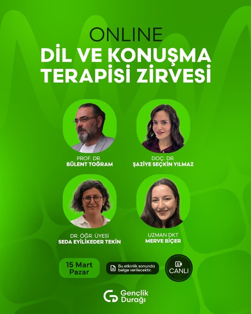 Online Dil ve Konuşma Terapisi Zirvesi etkinlik görseli