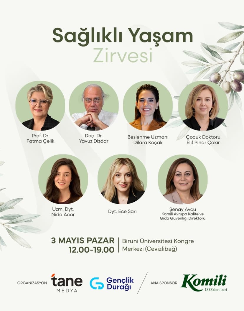 Sağlıklı Yaşam Zirvesi etkinlik görseli