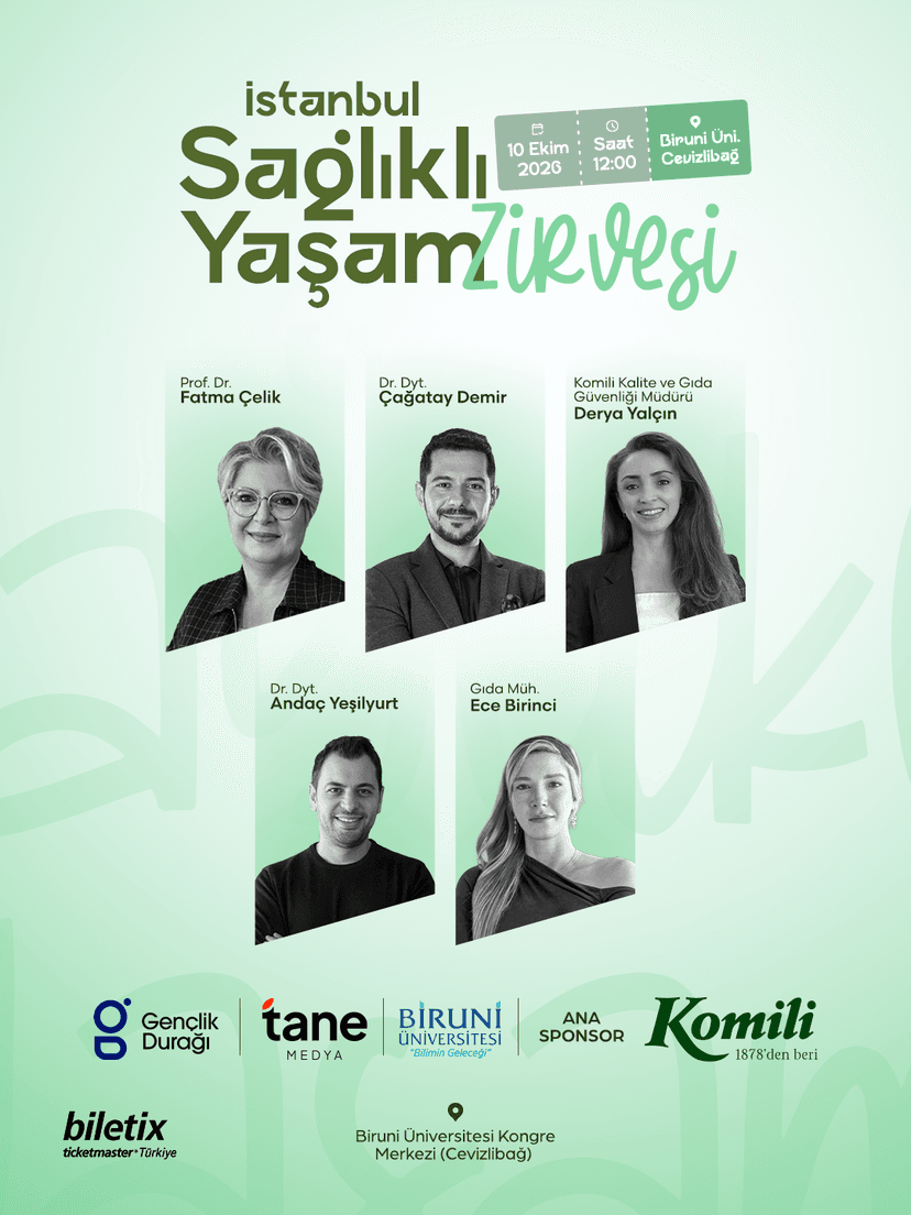 İstanbul Komili Sağlıklı Yaşam Zirvesi etkinlik görseli