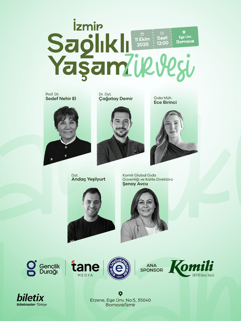 İzmir Komili Sağlıklı Yaşam Zirvesi etkinlik kapak görseli